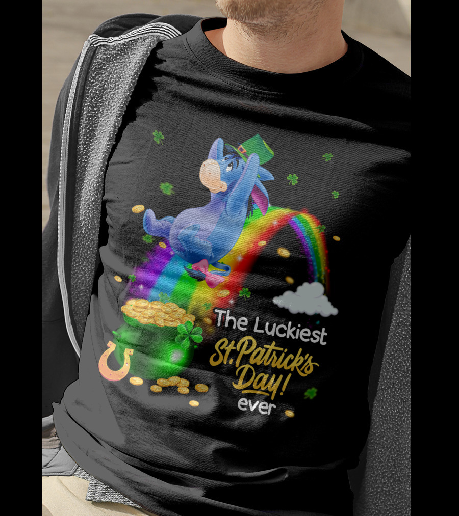 Eeyore The Luckiest St. Patrick's Day Ever T-Shirt