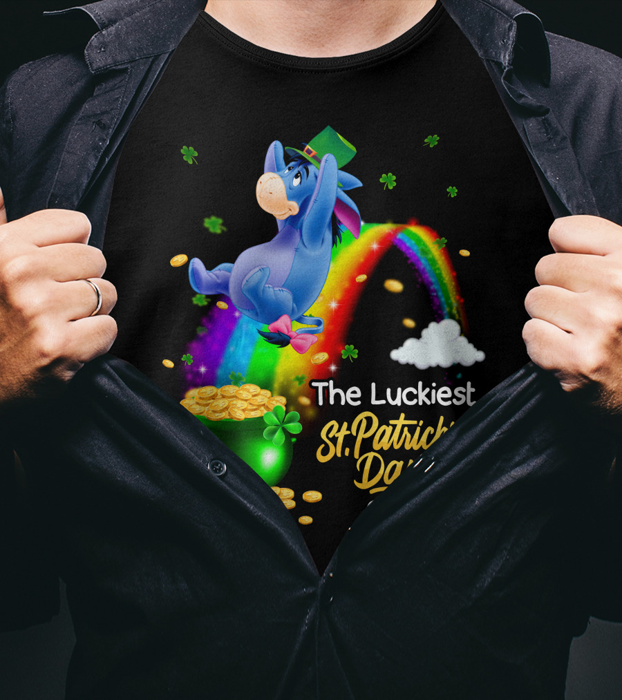 Eeyore The Luckiest St. Patrick's Day Ever T-Shirt