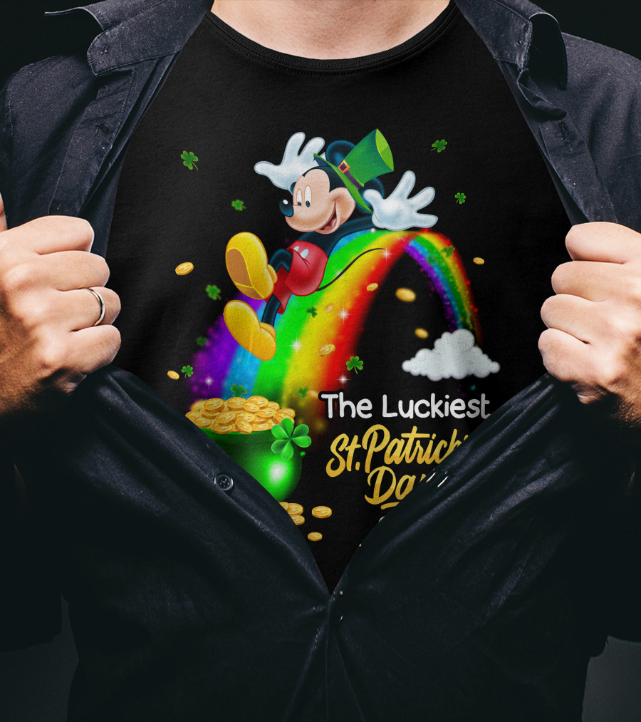 Mickey The Luckiest St. Patrick's Day Ever T-Shirt