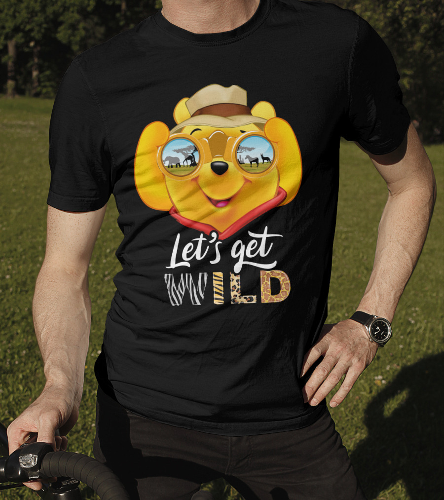 Let's Get Wild Pooh Safari Adventure T-Shirt