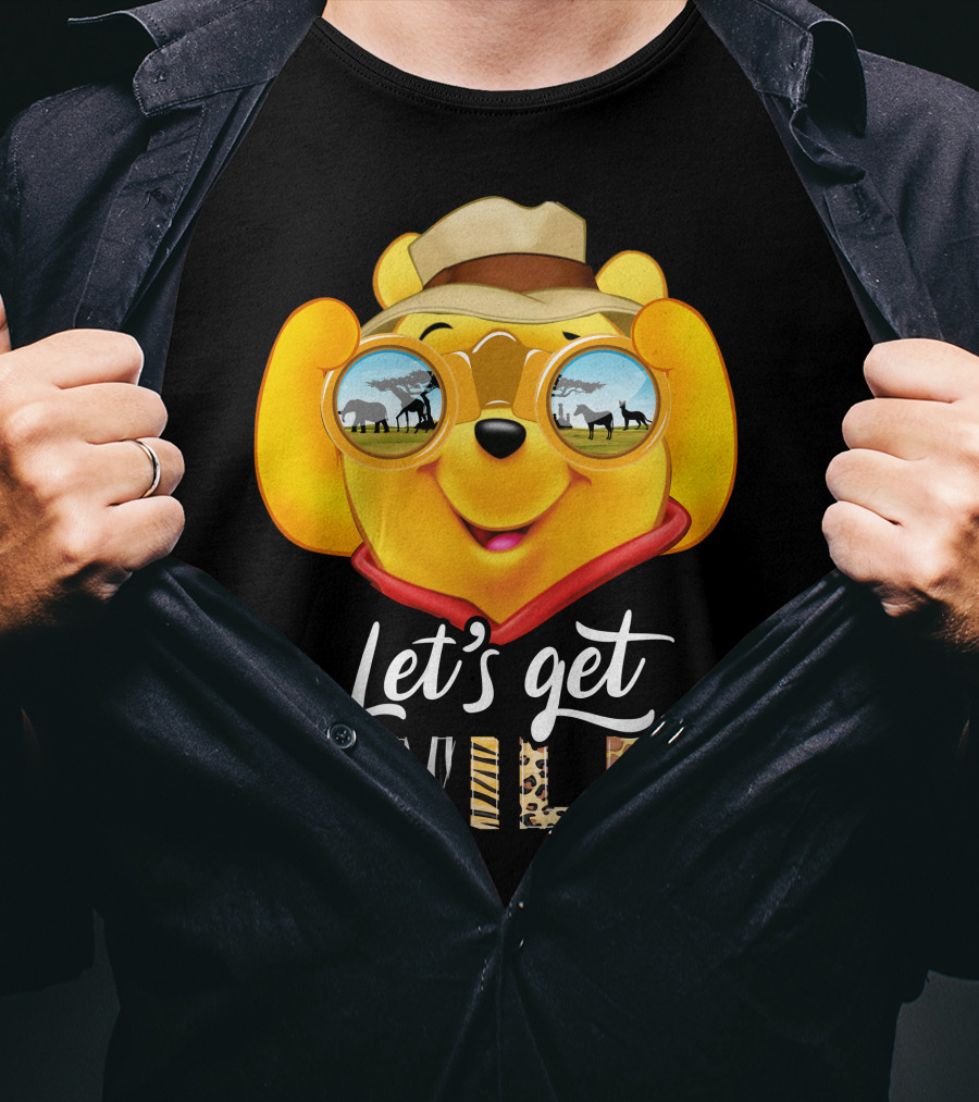 Let's Get Wild Pooh Safari Adventure T-Shirt
