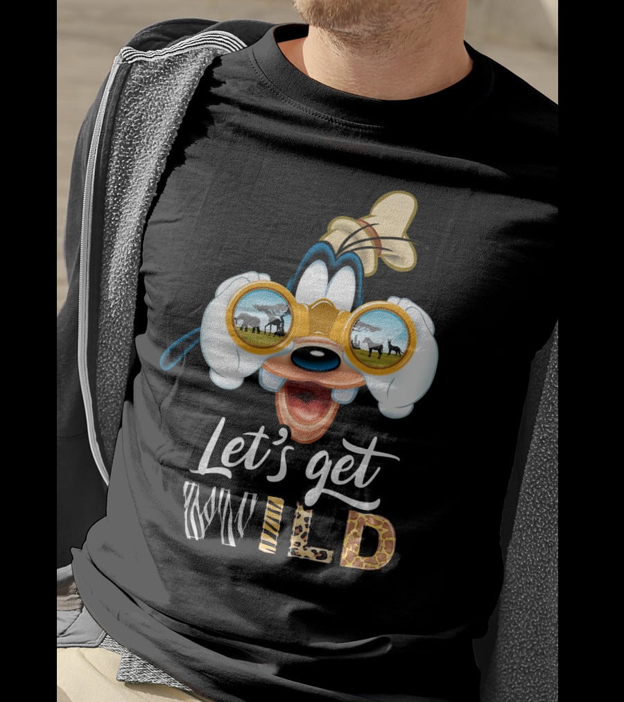 Let's Get Wild Goofy Safari Adventure T-Shirt