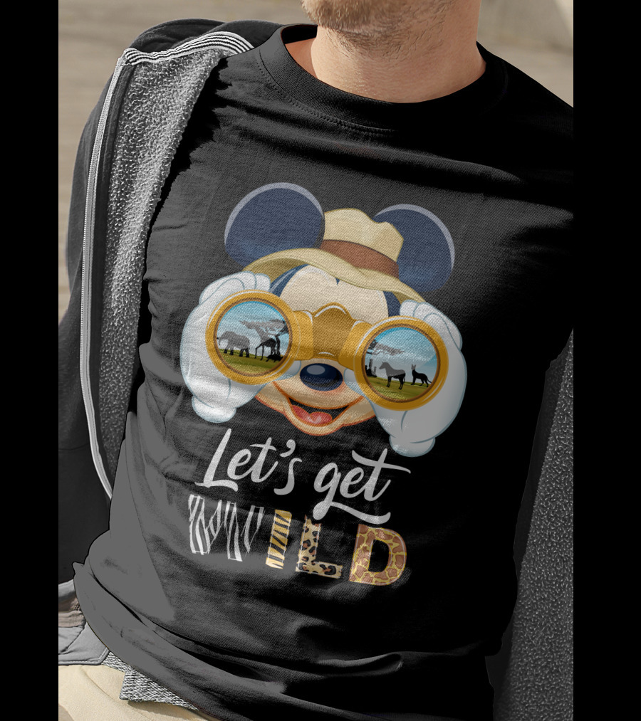 Let's Get Wild Mickey Safari Adventure T-Shirt