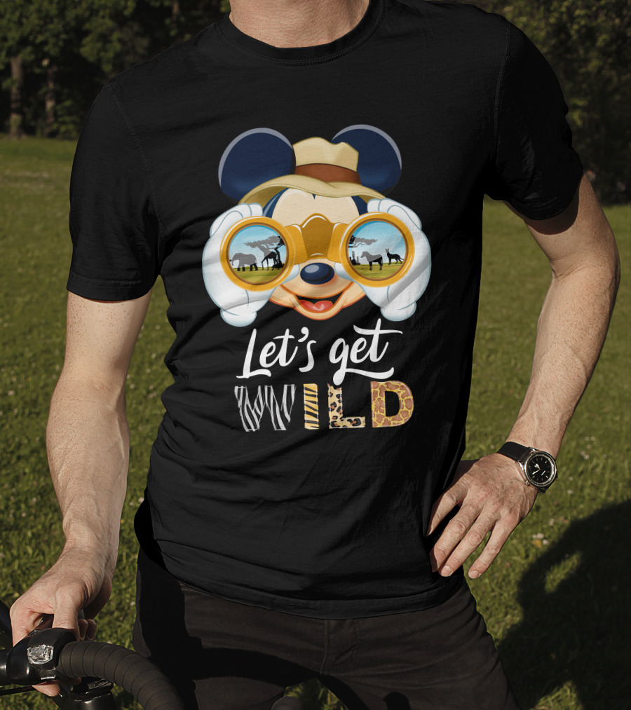 Let's Get Wild Mickey Safari Adventure T-Shirt