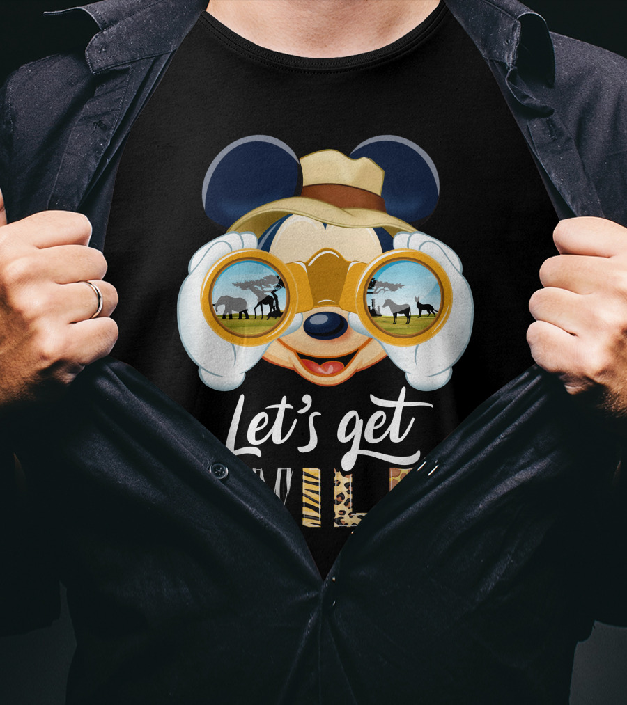 Let's Get Wild Mickey Safari Adventure T-Shirt