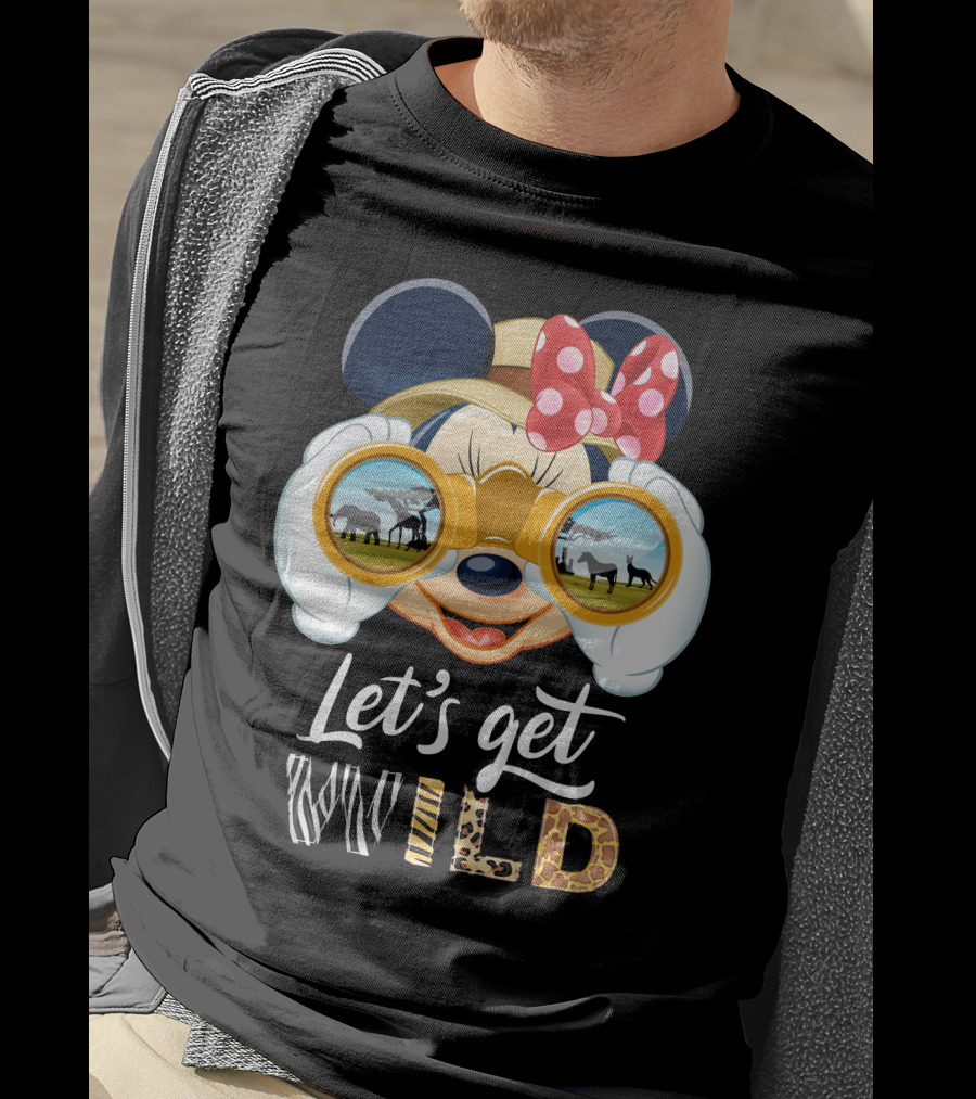 Minnie Let's Get Wild Safari Adventure T-Shirt