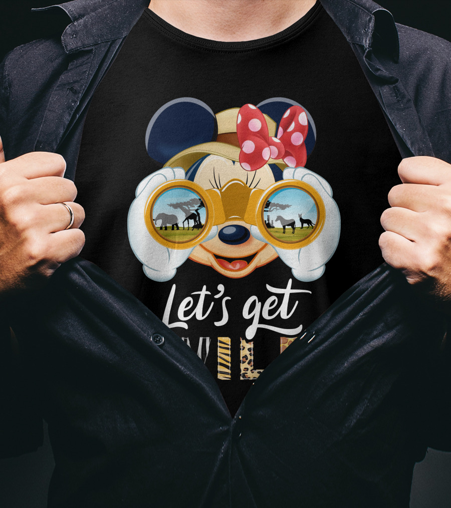 Minnie Let's Get Wild Safari Adventure T-Shirt