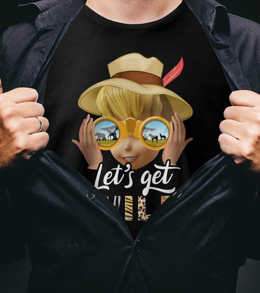 Let's Get Wild Safari Adventure Tinkerbell T-Shirt