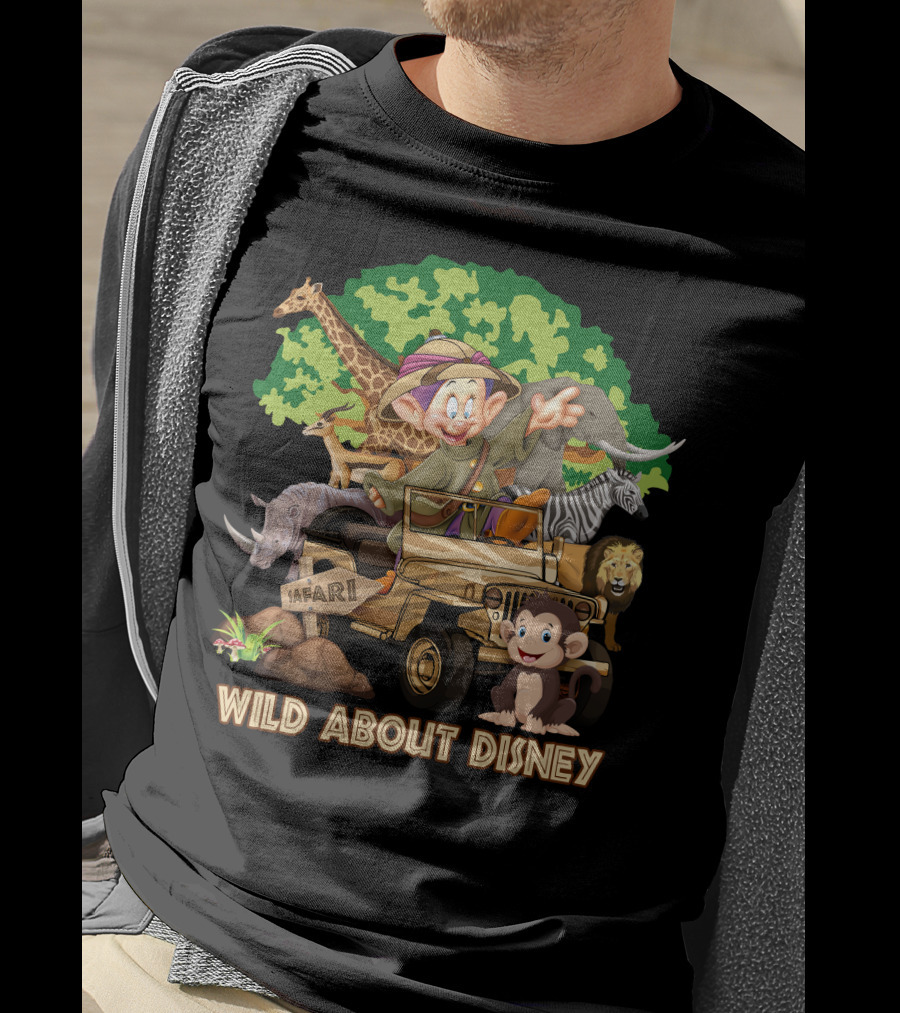 Wild About Disney Dopey Safari Adventure T-Shirt