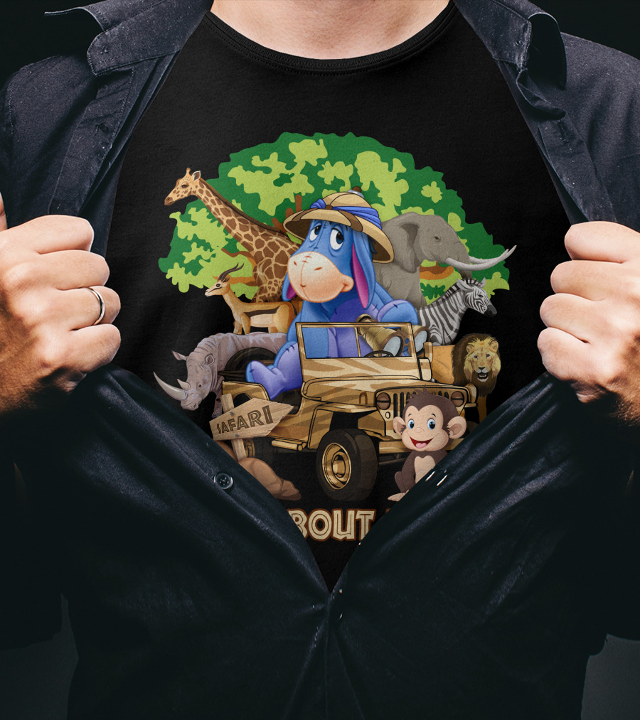 Wild About Disney Eeyore Safari Animal Adventure T-Shirt