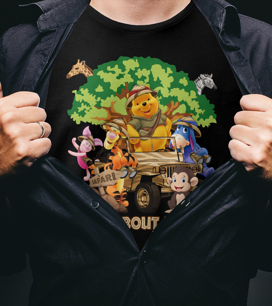 Winnie The Pooh Safari Adventure Wild About Disney T-Shirt