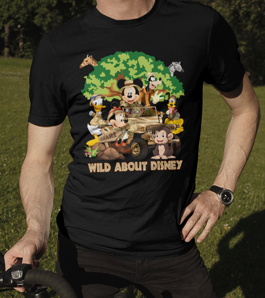 Wild About Disney Safari Mickey And Friends T-Shirt