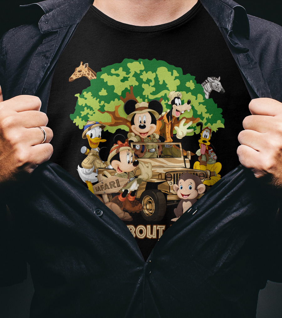 Wild About Disney Safari Mickey And Friends T-Shirt