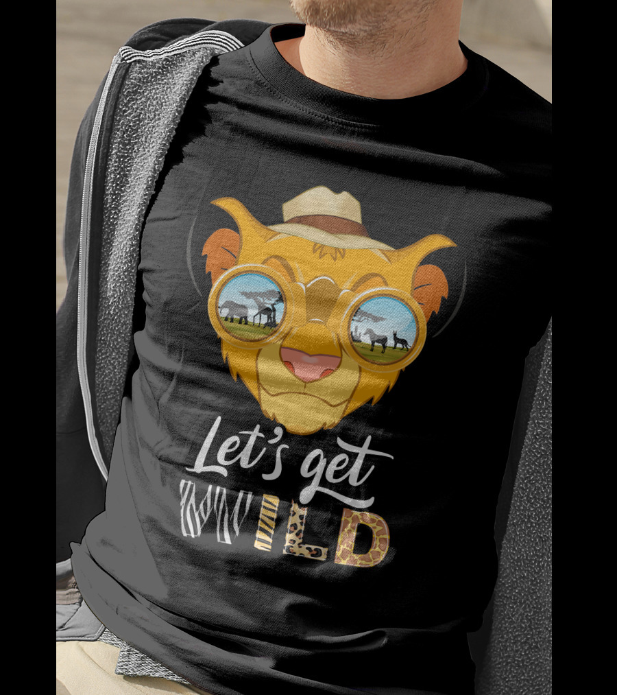 Let's Get Wild Simba T-Shirt