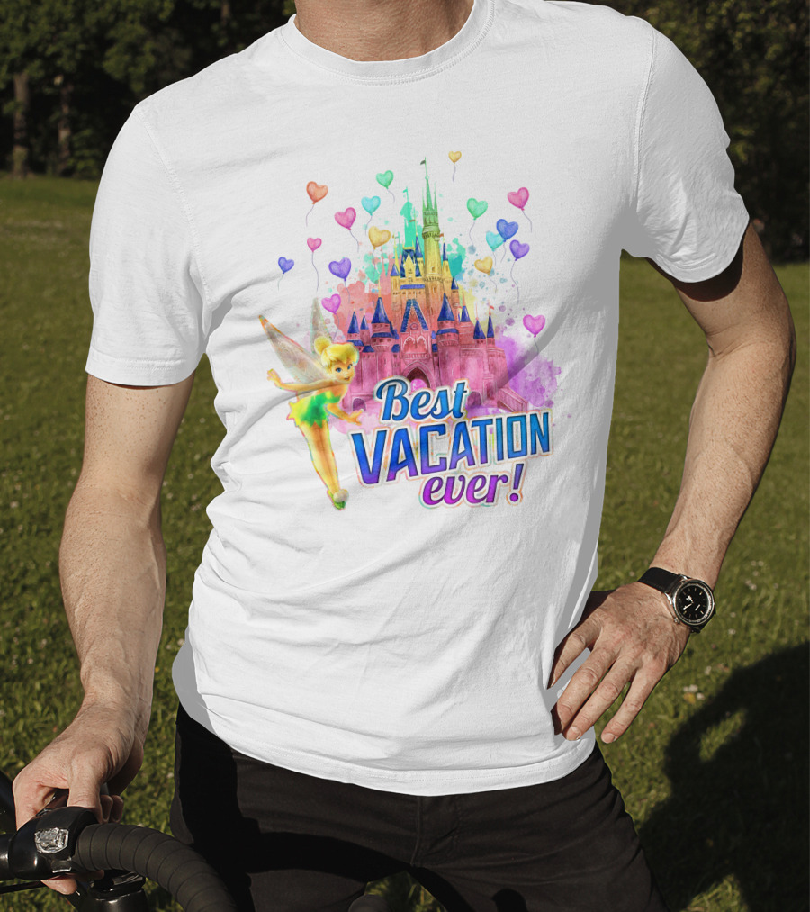 Tinkerbell Best Vacation Ever T-Shirt