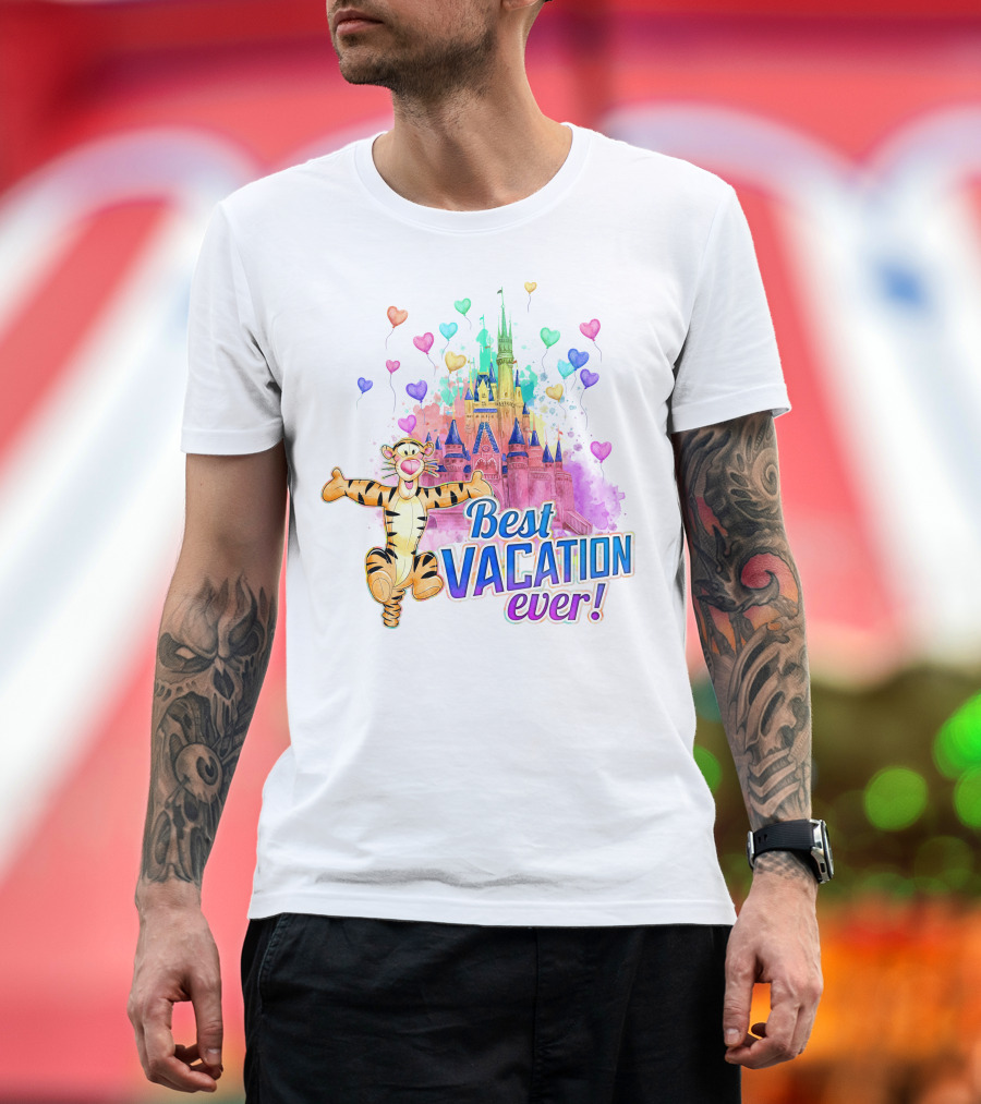 Best Vacation Ever Tigger Disneyland T-Shirt