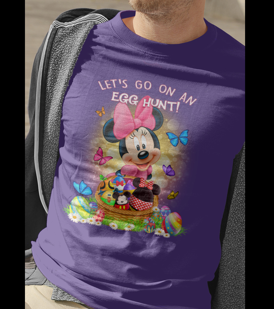 Let's Go On An Egg Hunt Minnie T-Shirt