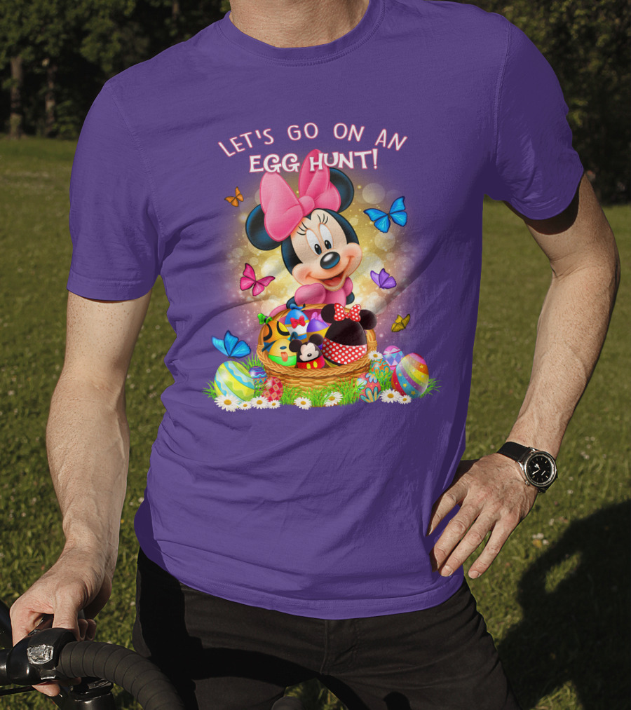 Let's Go On An Egg Hunt Minnie T-Shirt