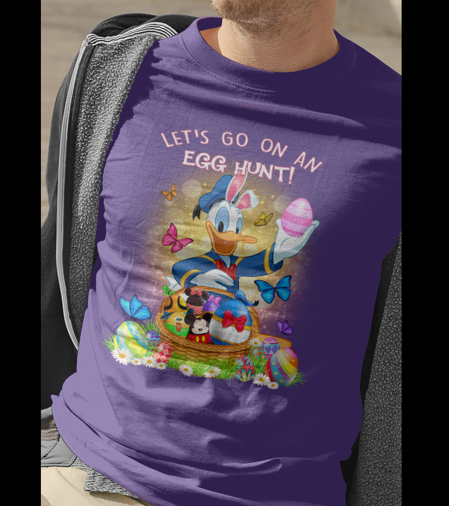 Let's Go On An Egg Hunt! Donald T-Shirt