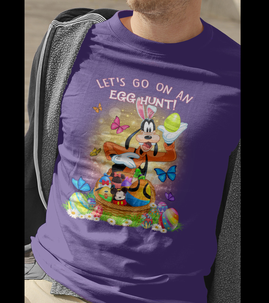 Goofy Let's Go On An Egg Hunt! T-Shirt