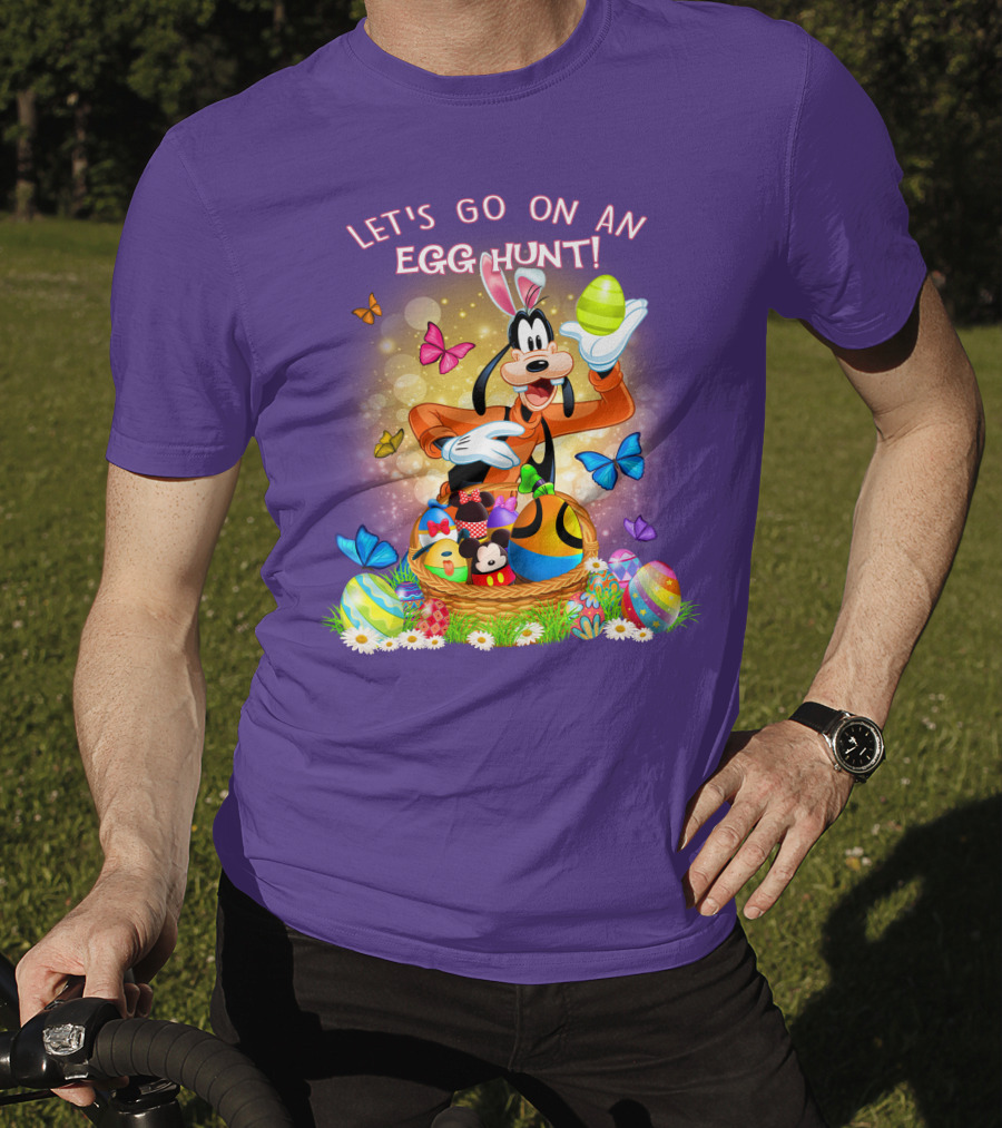 Goofy Let's Go On An Egg Hunt! T-Shirt