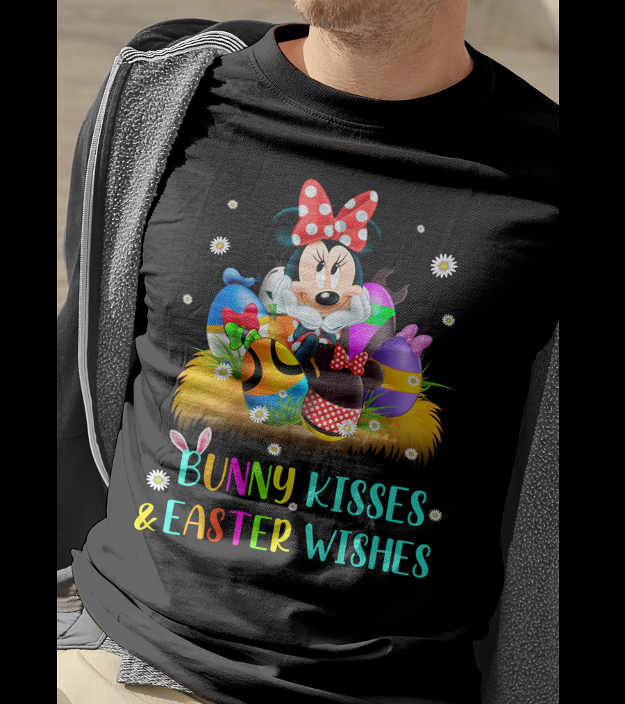 Minnie Bunny Kisses & Easter Wishes T-Shirt