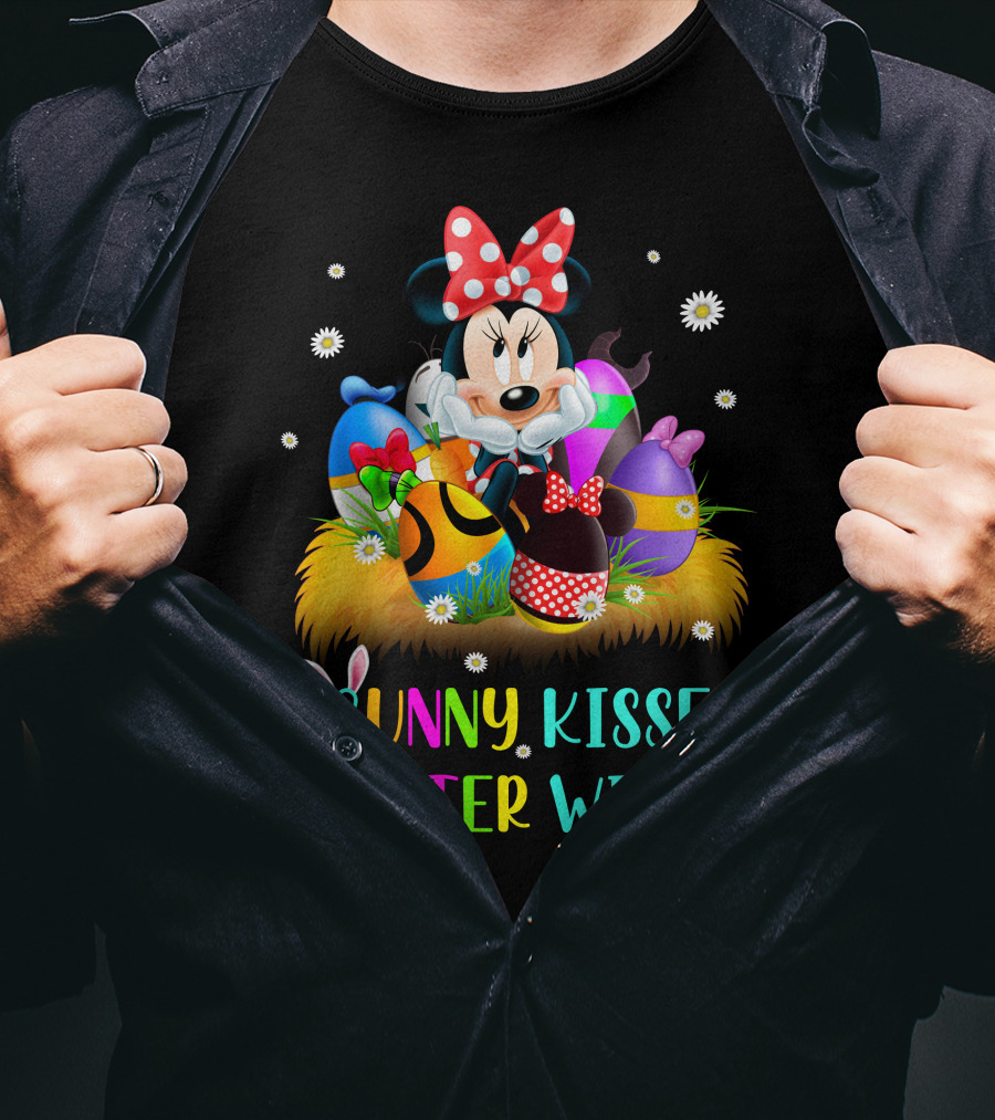 Minnie Bunny Kisses & Easter Wishes T-Shirt