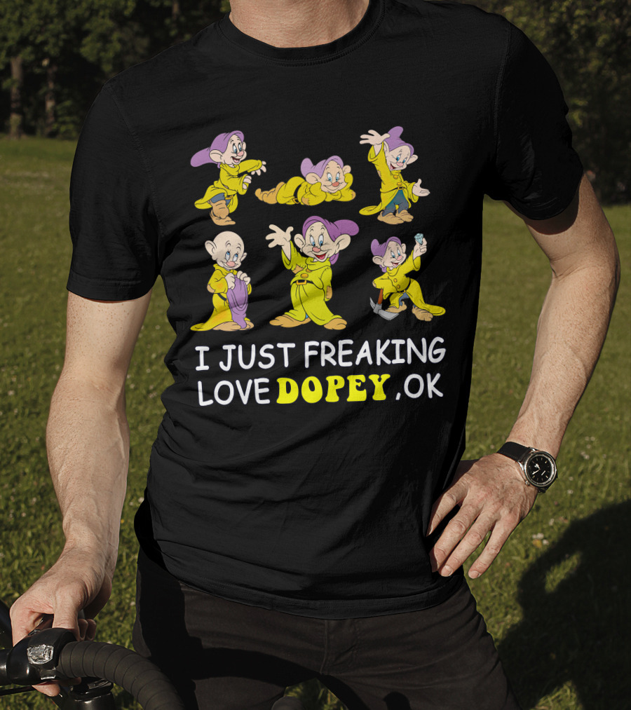 I Just Freaking Love Disney Dopey Ok T-Shirt