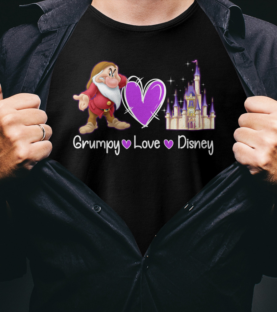 Grumpy Love Disney T-Shirt