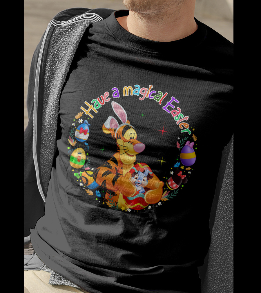 Have A Magical Easter Tigger And Easter Eggs Collection T-Shirt
