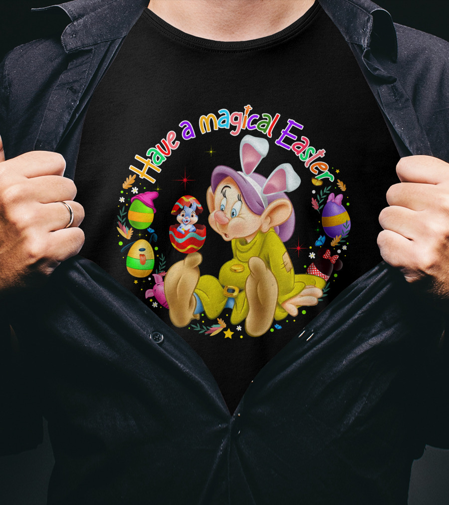 Have A Magical Easter Dopey Bunny Ears Eggs T-Shirt