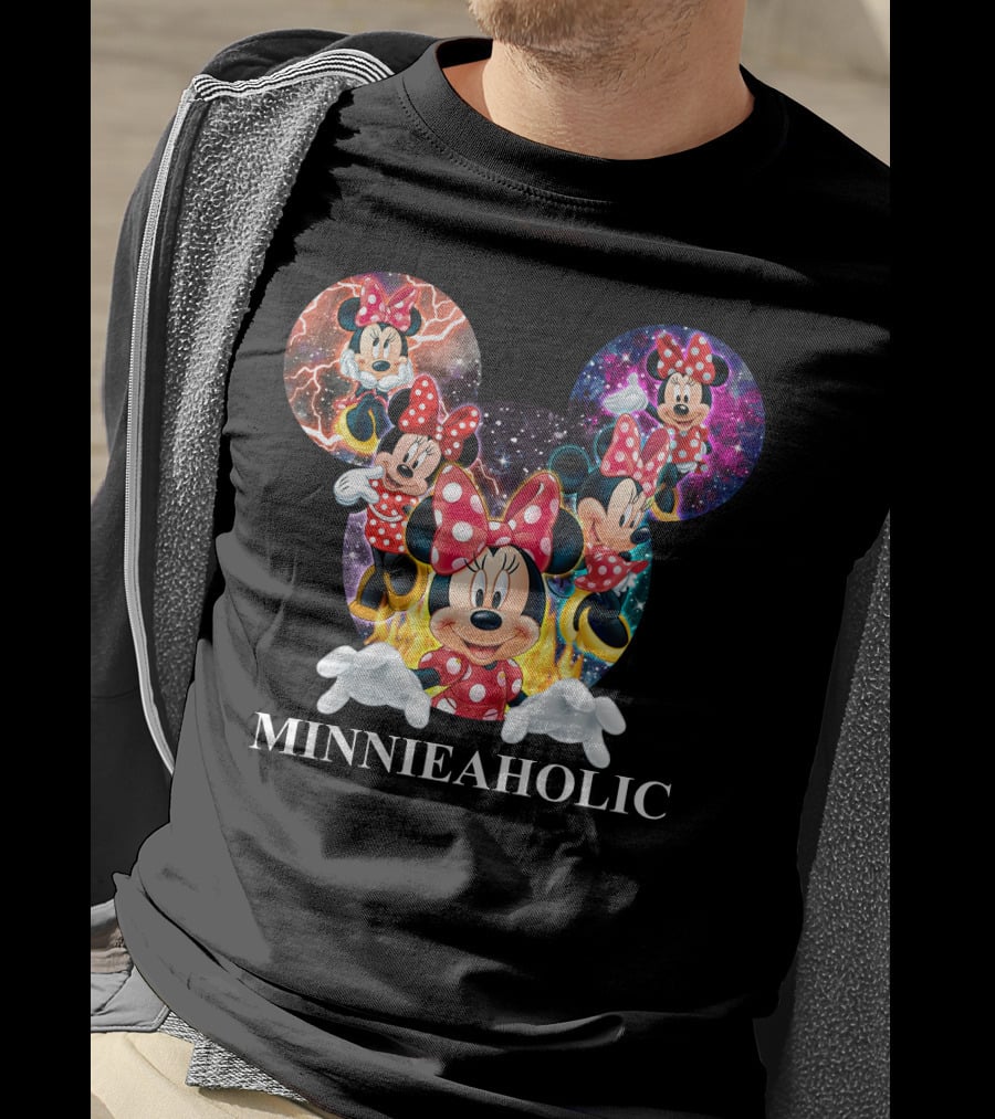 Minnieaholic Minnie Mouse Iconic Universe Style T-Shirt