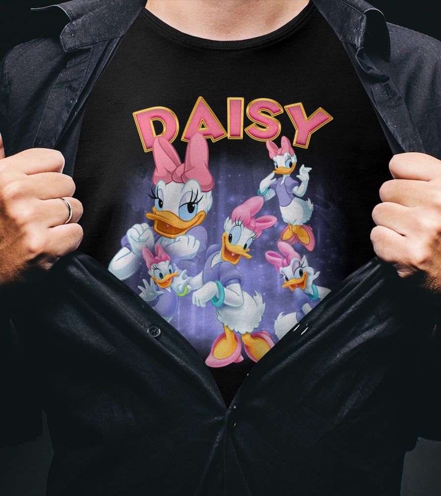 Daisy Duck Multiple Poses Characters T-Shirt