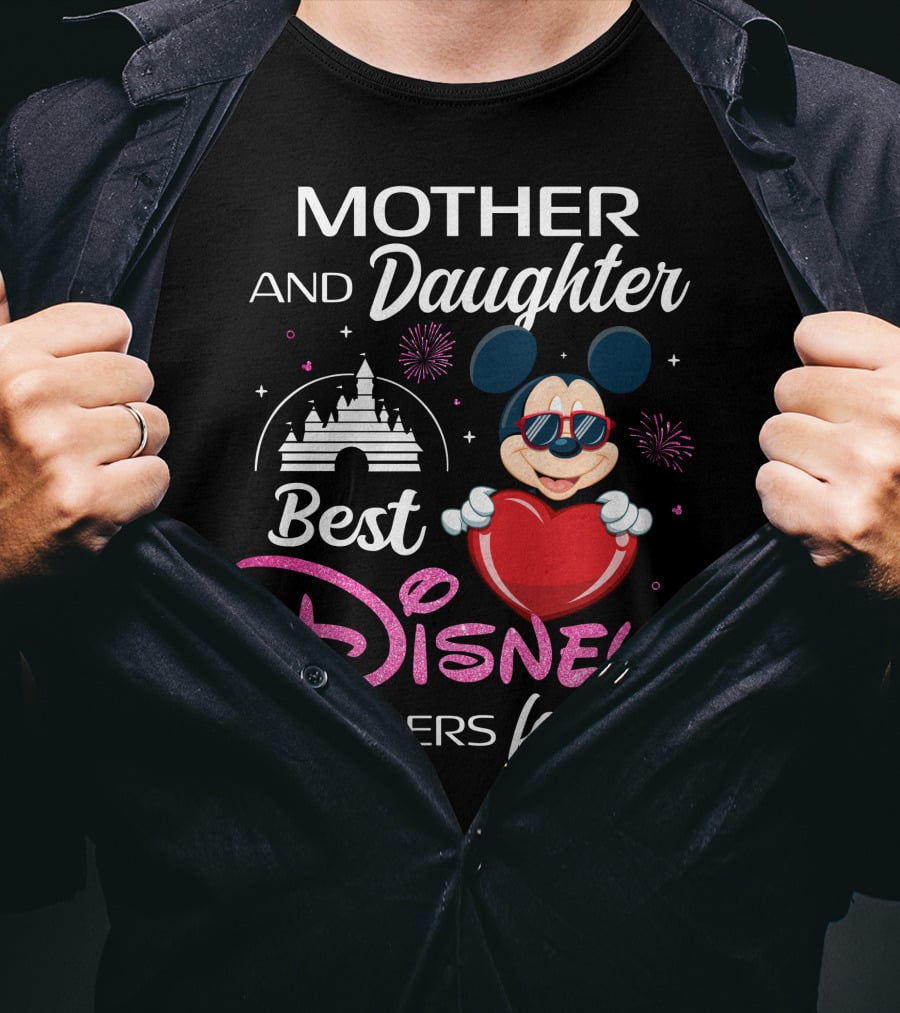 Mother And Daughter Best Disney Partners For Life T-Shirt