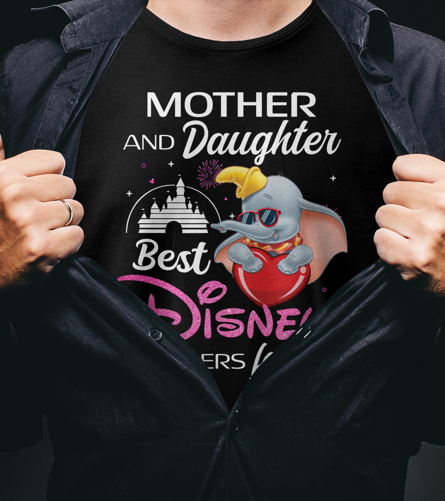 Mother And Daughter Best Disney Partners For Life Dumbo T-Shirt