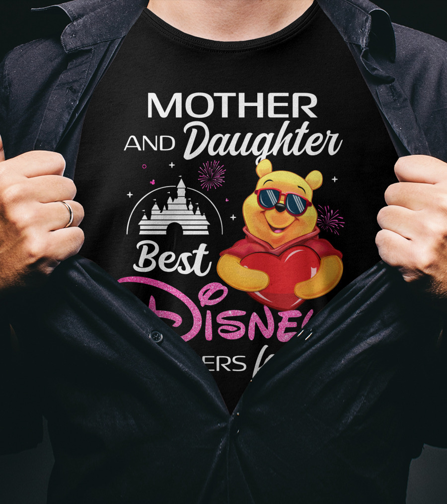 Mother And Daughter Best Disney Partners For Life Pooh T-Shirt