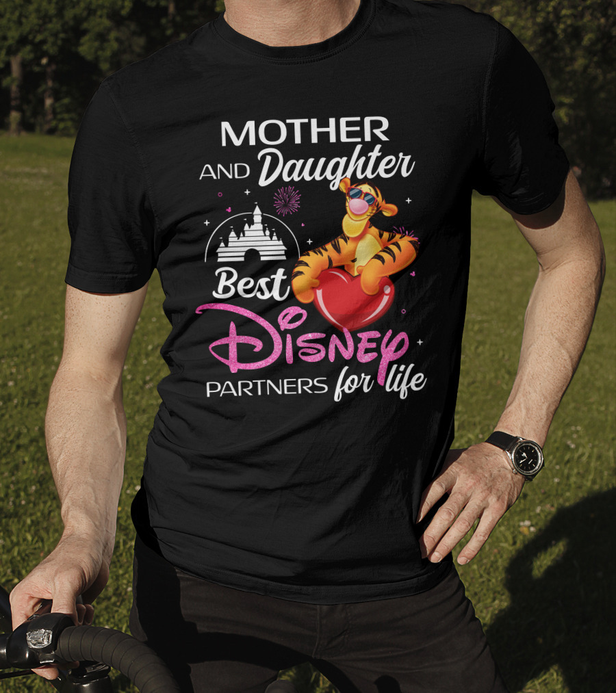 Mother And Daughter Best Disney Partners For Life Tigger T-Shirt