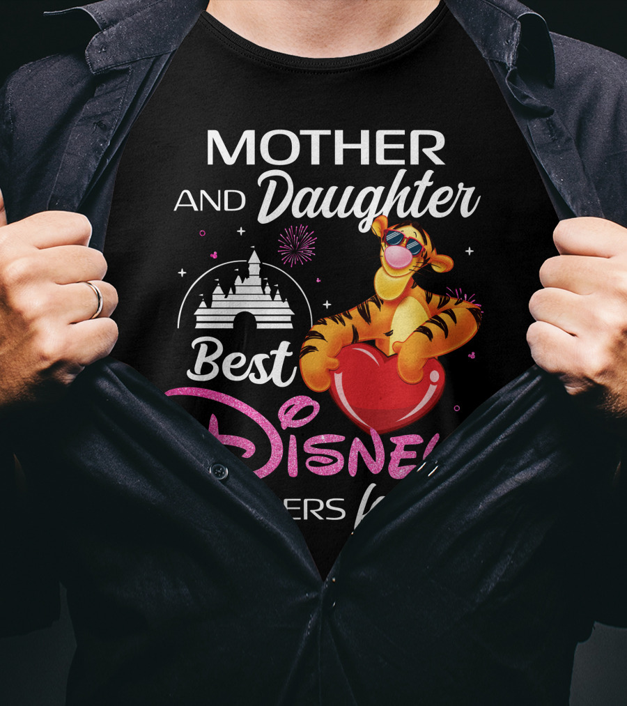 Mother And Daughter Best Disney Partners For Life Tigger T-Shirt