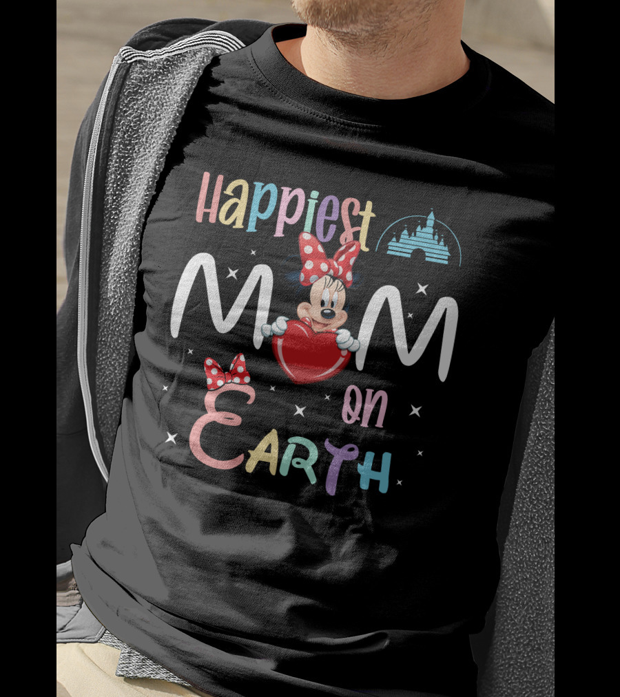Happiest Mom On Earth Minnie T-Shirt