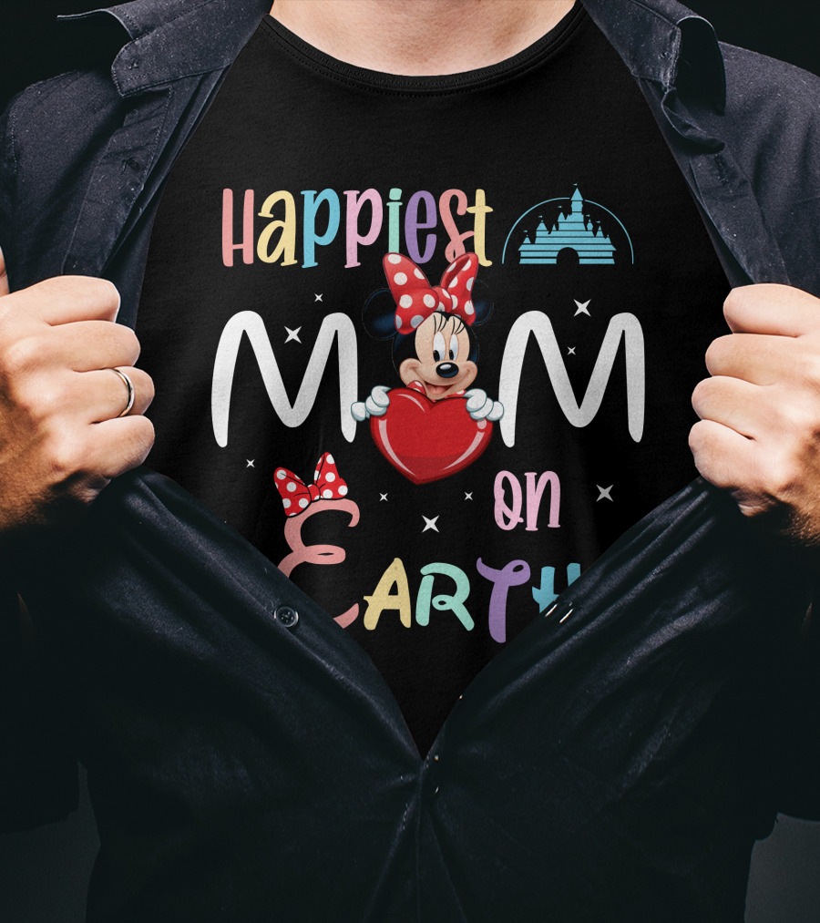 Happiest Mom On Earth Minnie T-Shirt