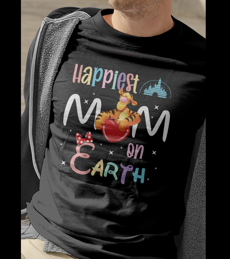 Happiest Mom On Earth Tigger Disney T-Shirt