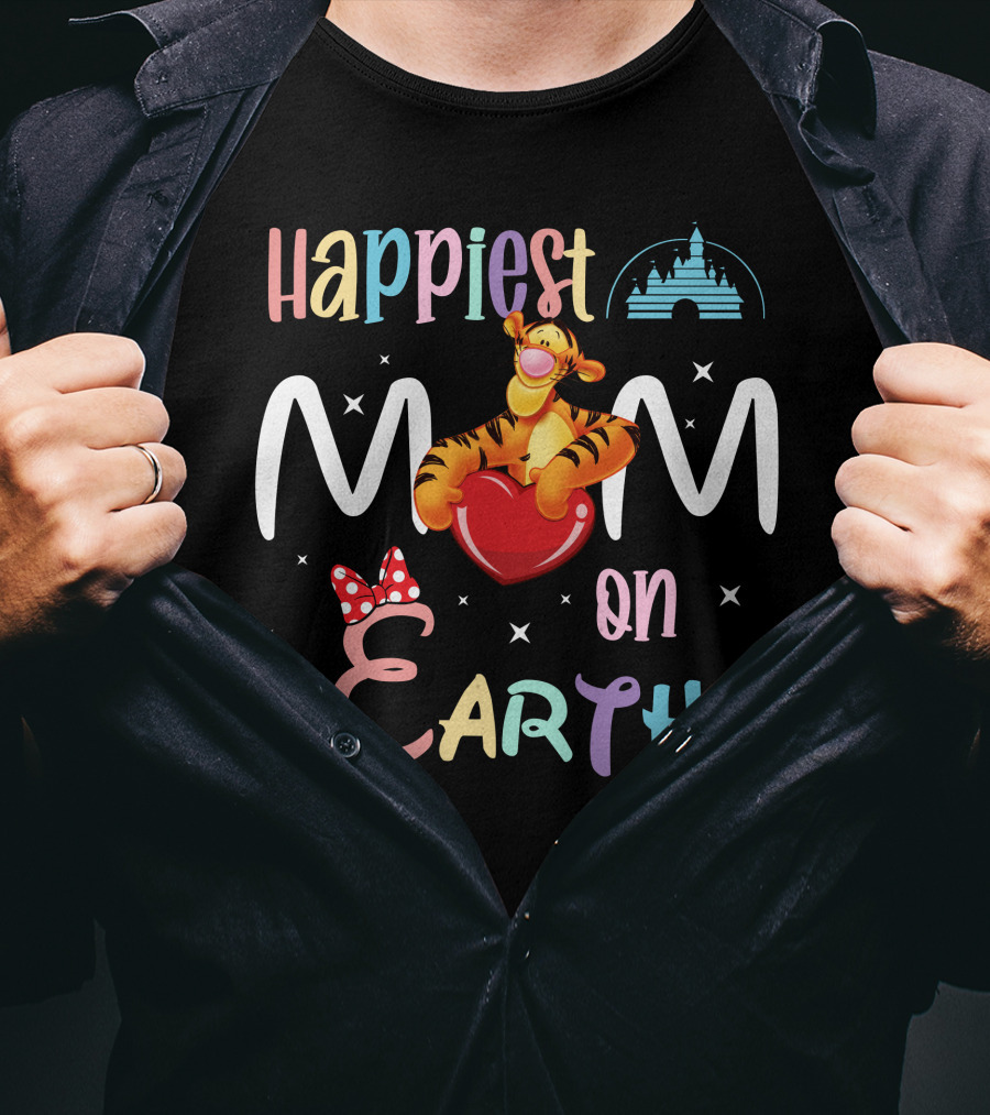 Happiest Mom On Earth Tigger Disney T-Shirt