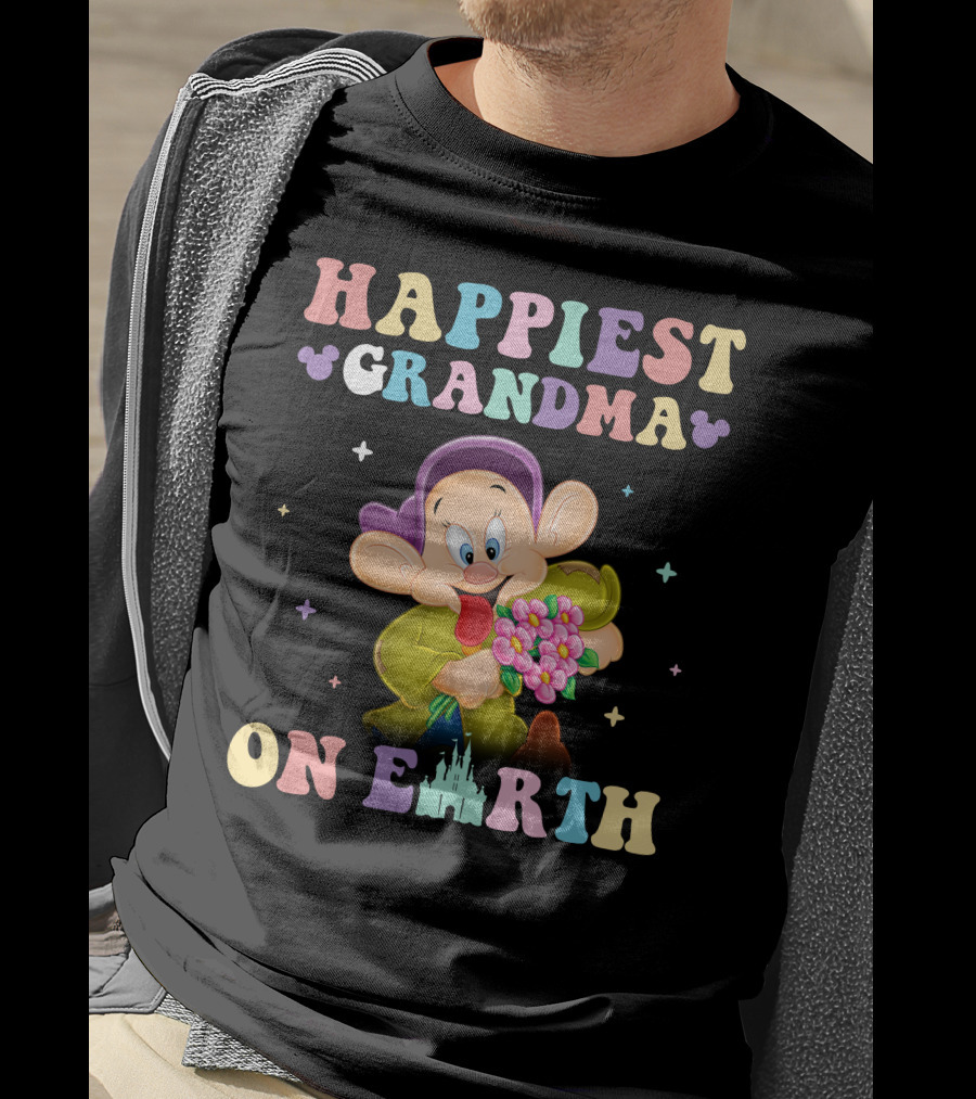 Happiest Grandma On Earth Dopey T-Shirt