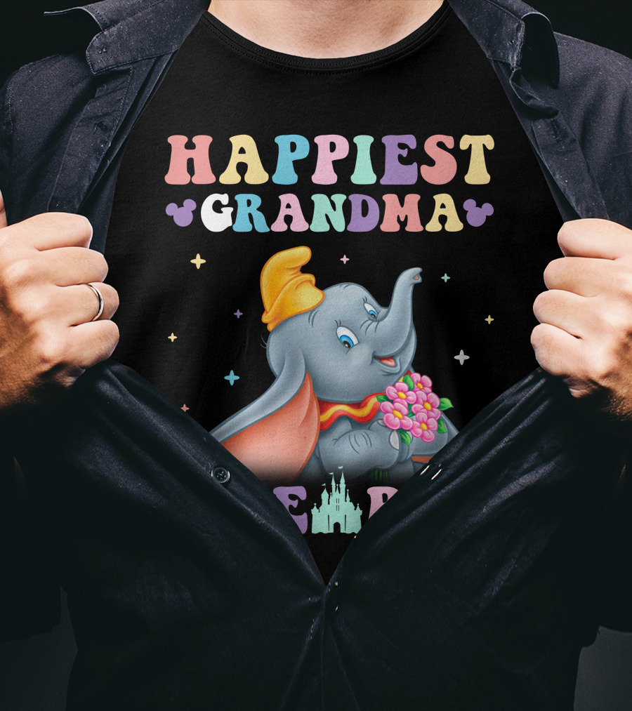 Dumbo Happiest Grandma On Earth T-Shirt