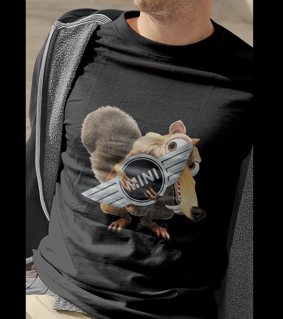 MINI Cooper Scrat Ice Age Crossover T-Shirt