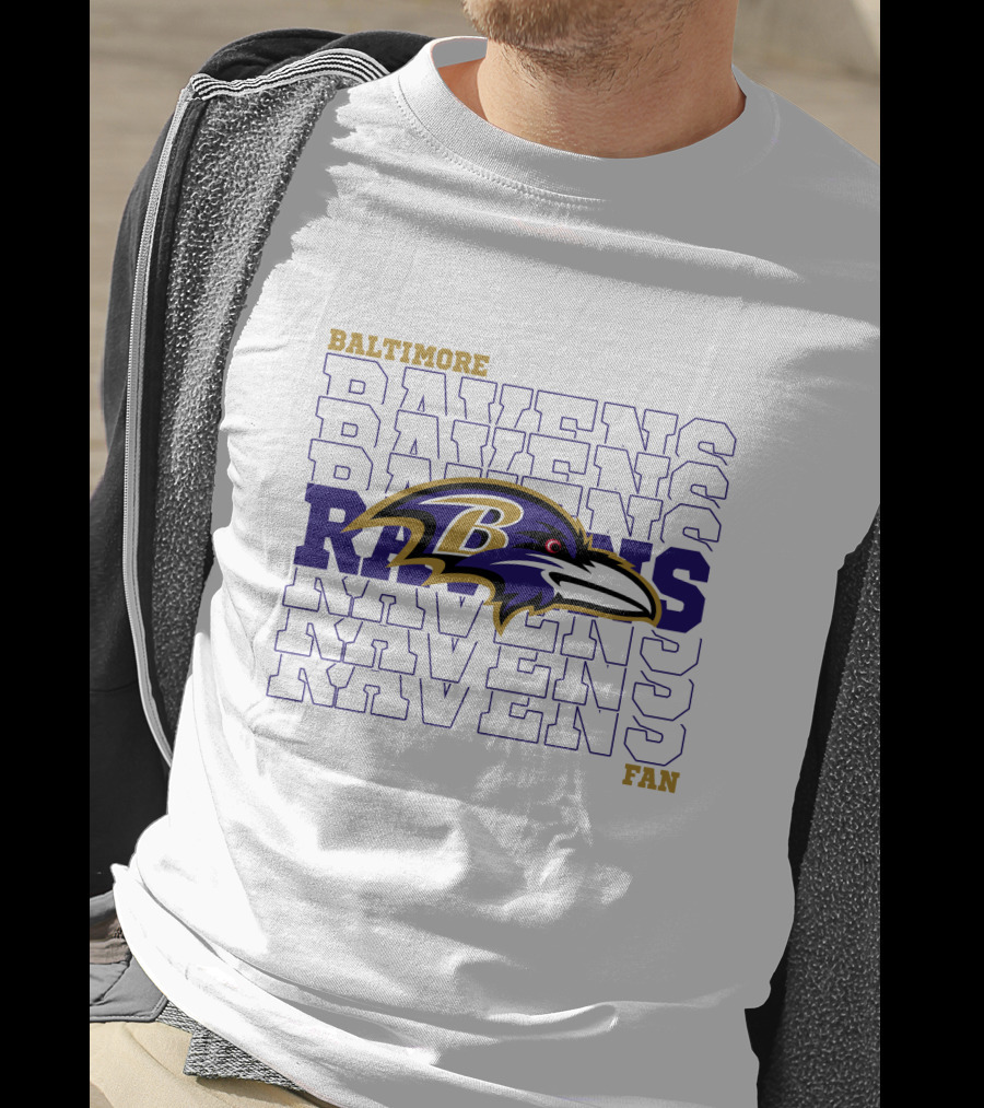 Baltimore Ravens Fan Ravens Ravens Ravens Ravens Ravens Ravens T-Shirt
