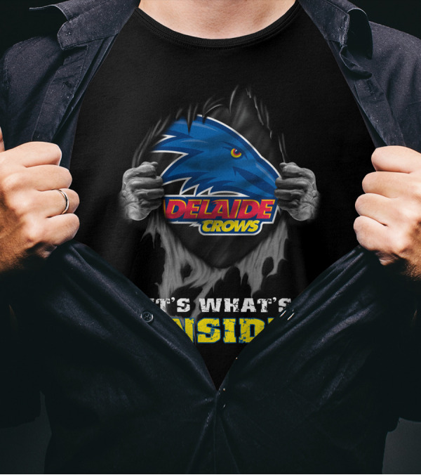 It's What's Inside Adelaide Crows Logo Burst T-Shirt