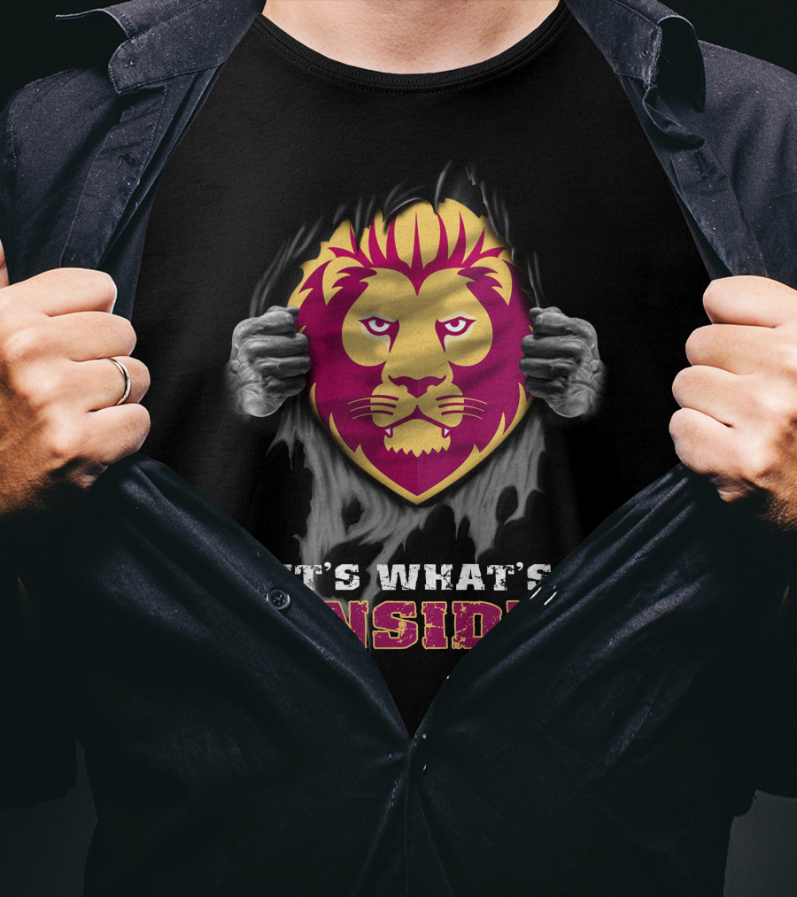 Brisbane Lions It's What's Inside T-Shirt