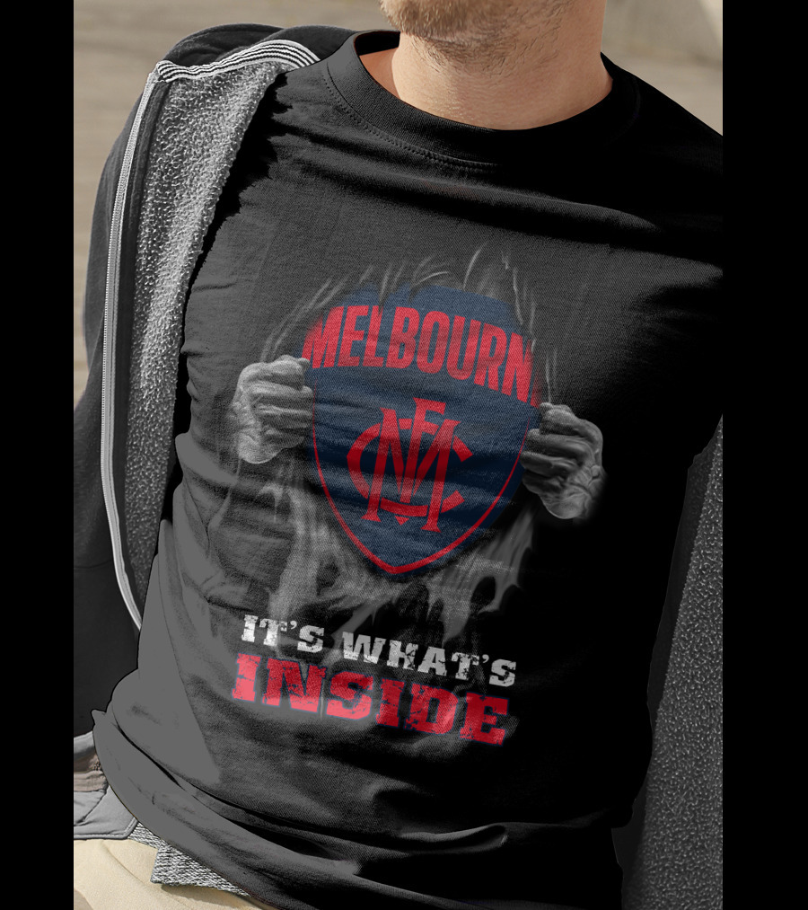 Melbourne Demons It's What's Inside Mfc T-Shirt