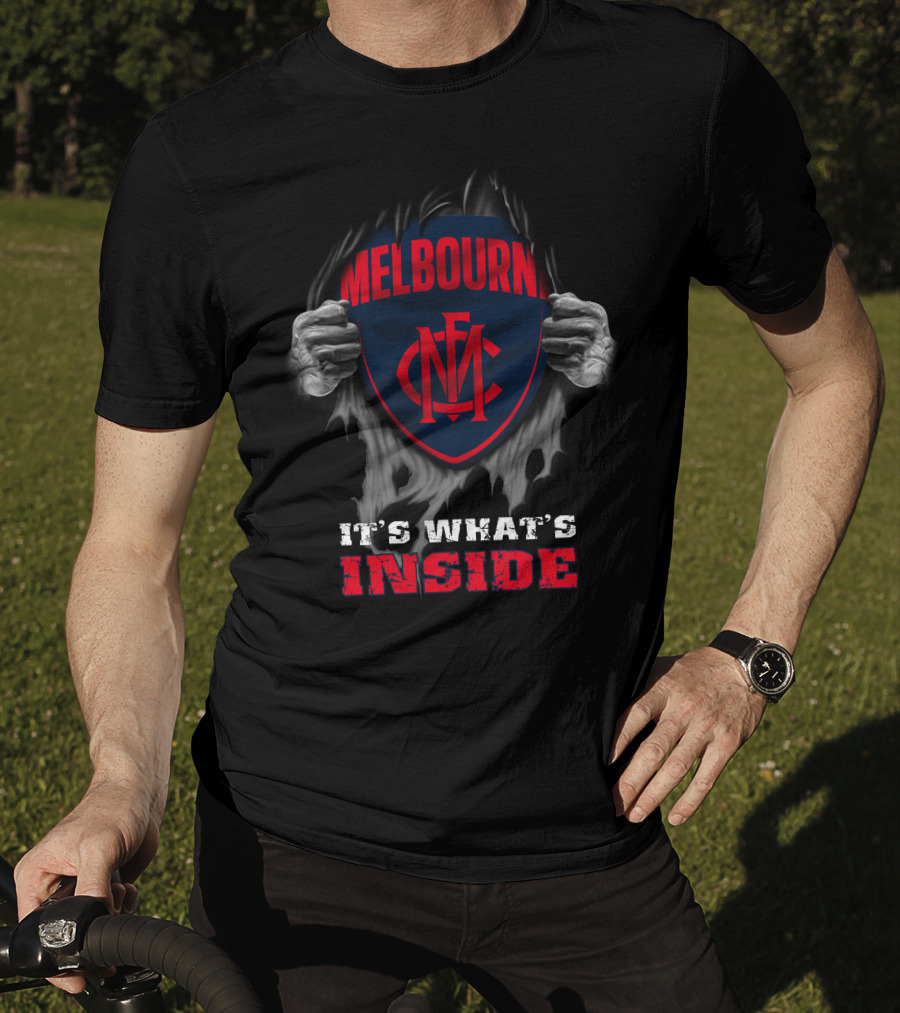 Melbourne Demons It's What's Inside Mfc T-Shirt